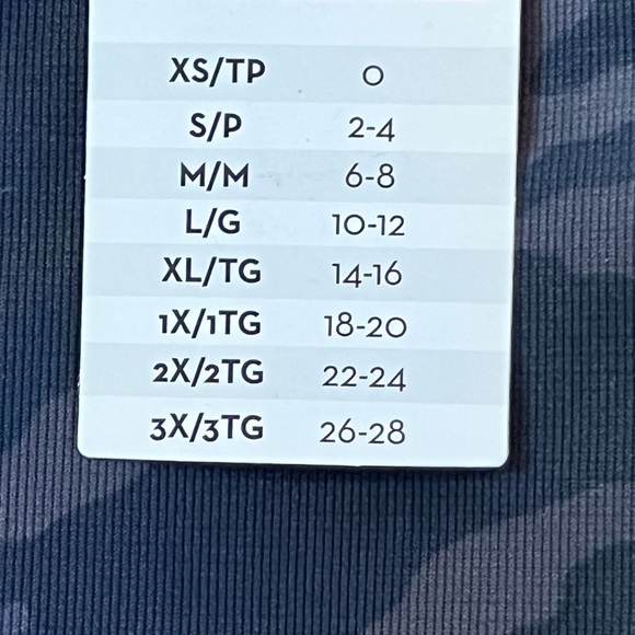 EcoCare Seamless Spanx Leggings Black Camo size Large NWT - Picture 4 of 8